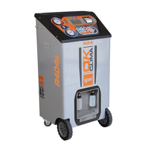 Air conditioning system gas evacuating and refilling device OK CLIMA 404 ADVANCE SPIN s.r.l