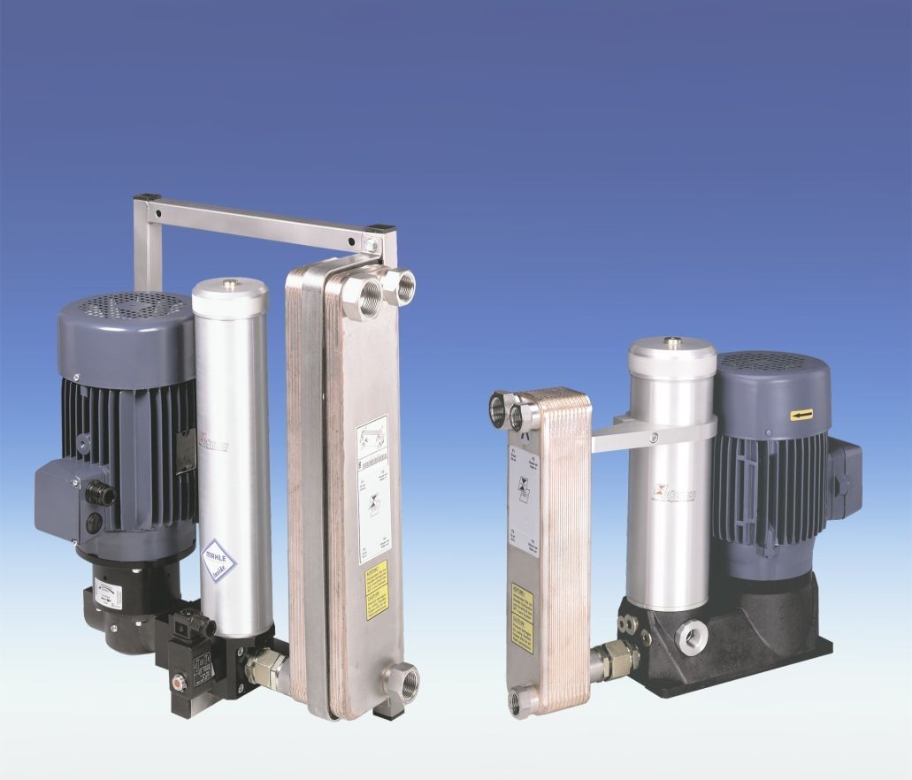 Oil filtration unit BKF series Bühler Technologies compact / cooling