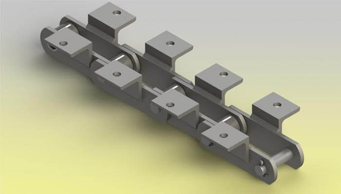 Stainless Steel Conveyor Chain Ce Series Z M C Srl With Deep Link Side Plates