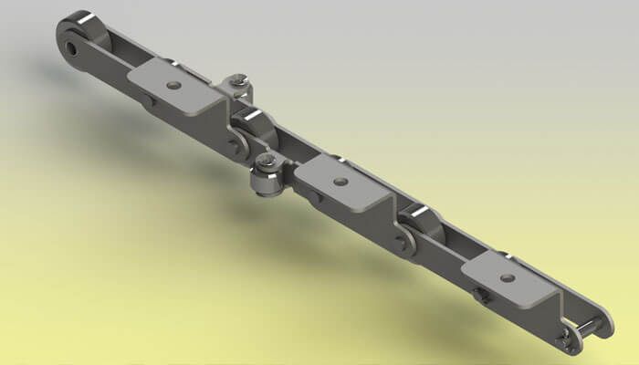 Attachment conveyor chain - Z.M.C. SRL - shoe industry