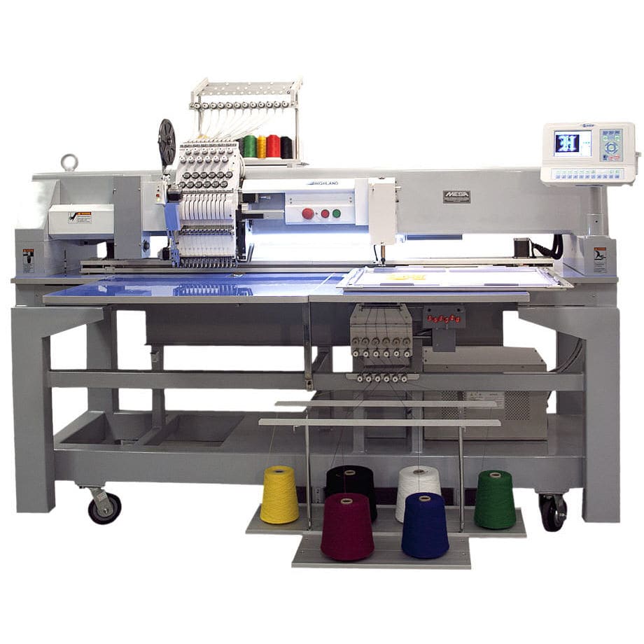 Multihead embroidery machine HMC6/12 Highland Embroidery Machines