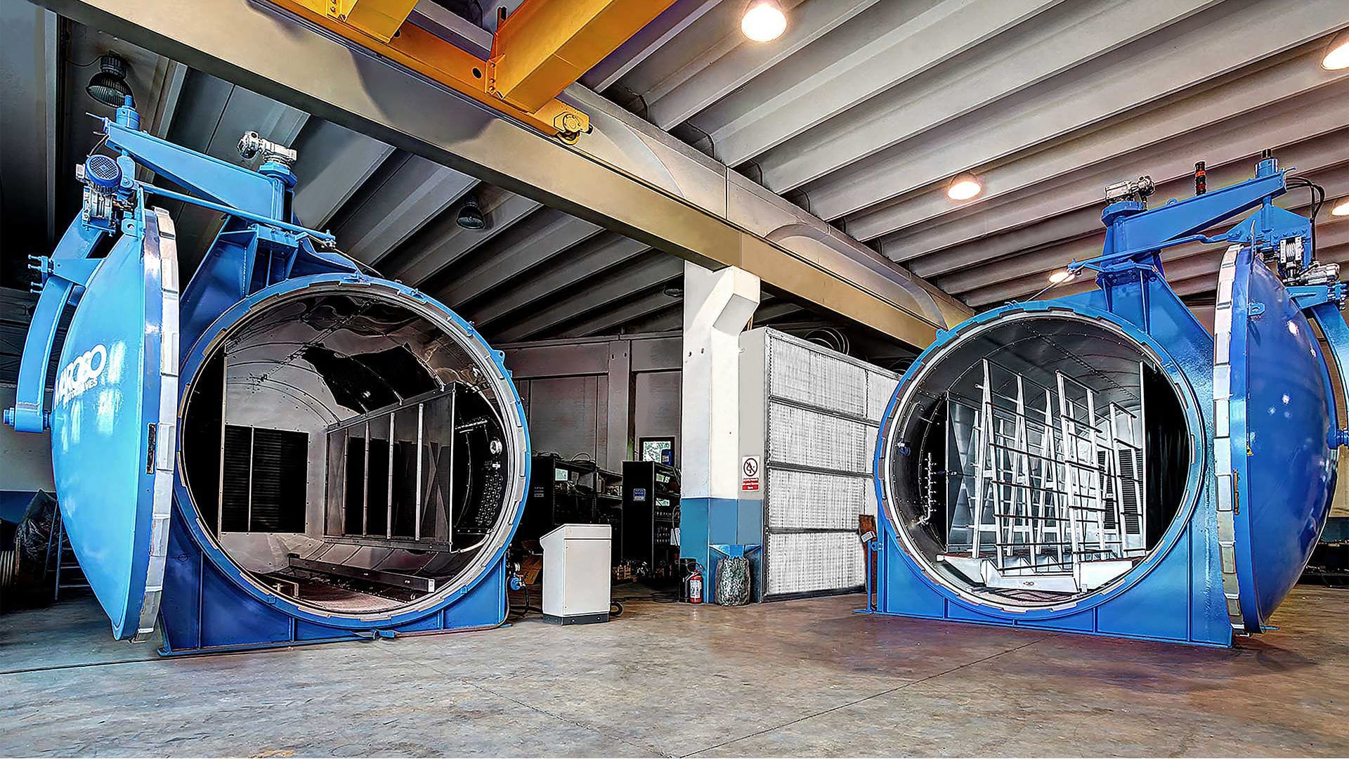 Process autoclave Maroso S.r.l. for rubber / for composite