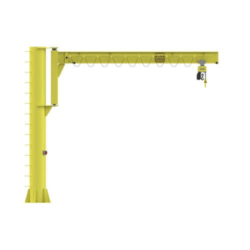 Pillar jib crane - KM KUMSAN CRANE SYSTEMS - 270° / lifting