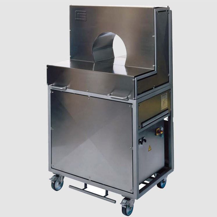 Meat tying machine FRT series Rudolf Schad GmbH & Co. KG cross