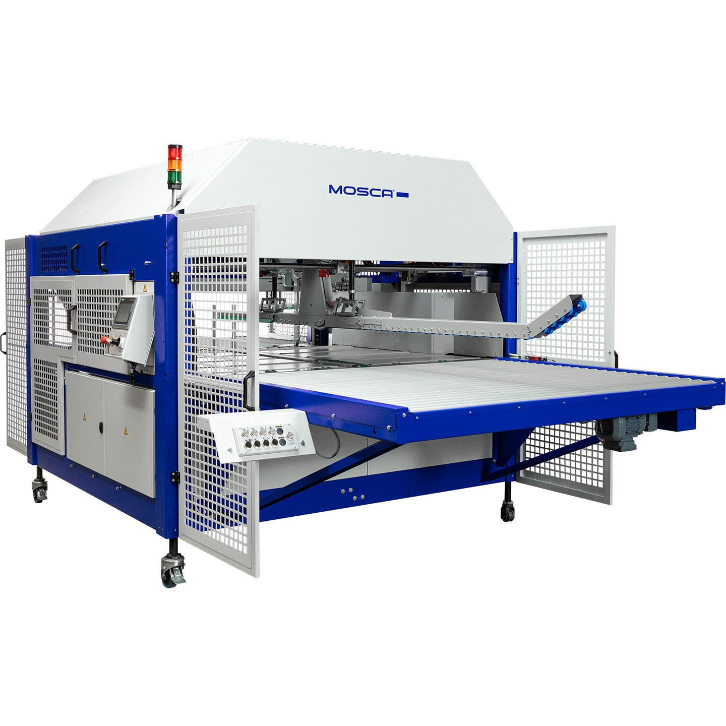 Fully-automatic bundle squaring machine - MCB-2 | MCB-2 XT - Mosca GmbH ...