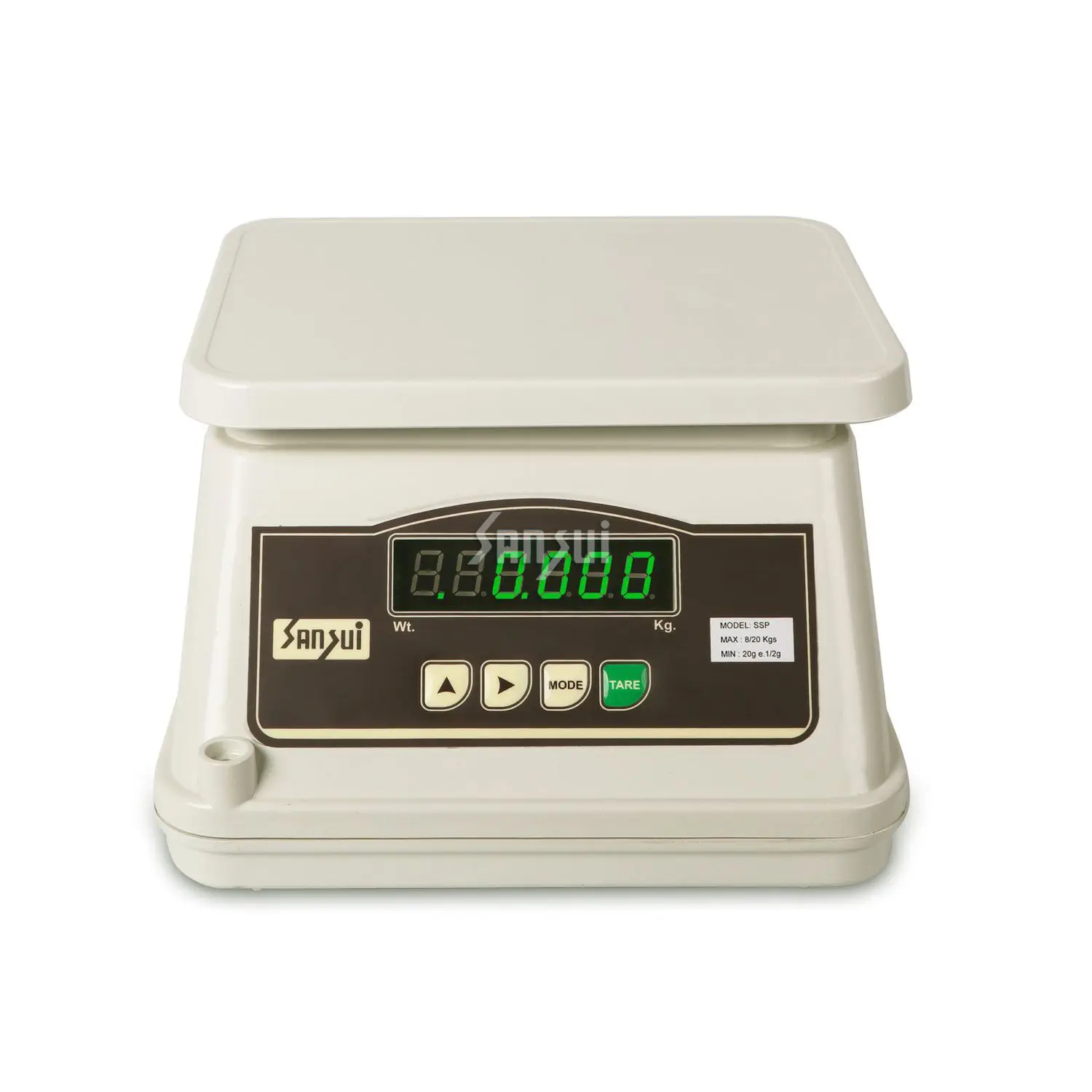 Retail Scale Ews Ssp Epl Tiny Sansui Electronics Private Limited Platform Kg With Lcd Display