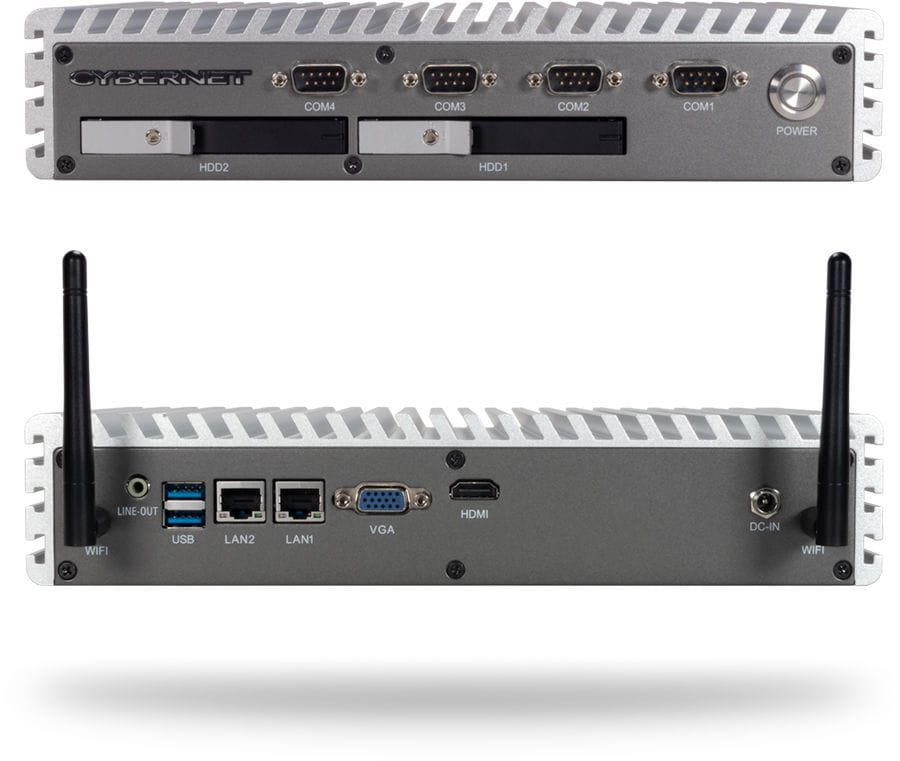 Fanless PC - iPC R2 - Cybernet - box / rack-mount / embedded