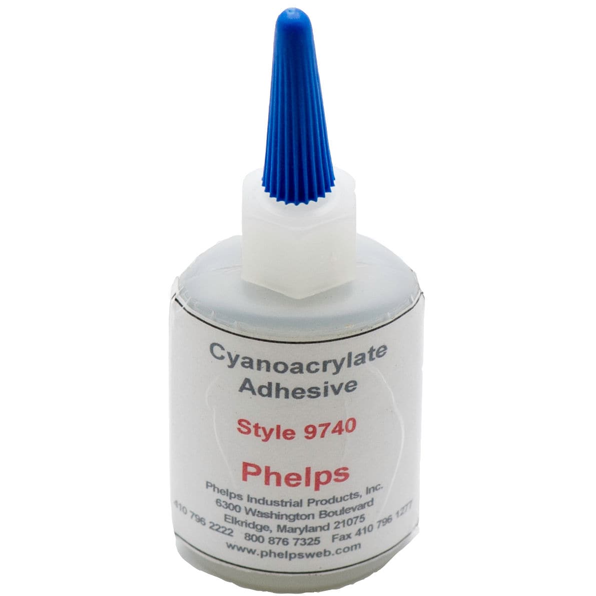 Cyanoacrylate adhesive RP 1000 Phelps Industrial Products LLC for metal / for rubber / for