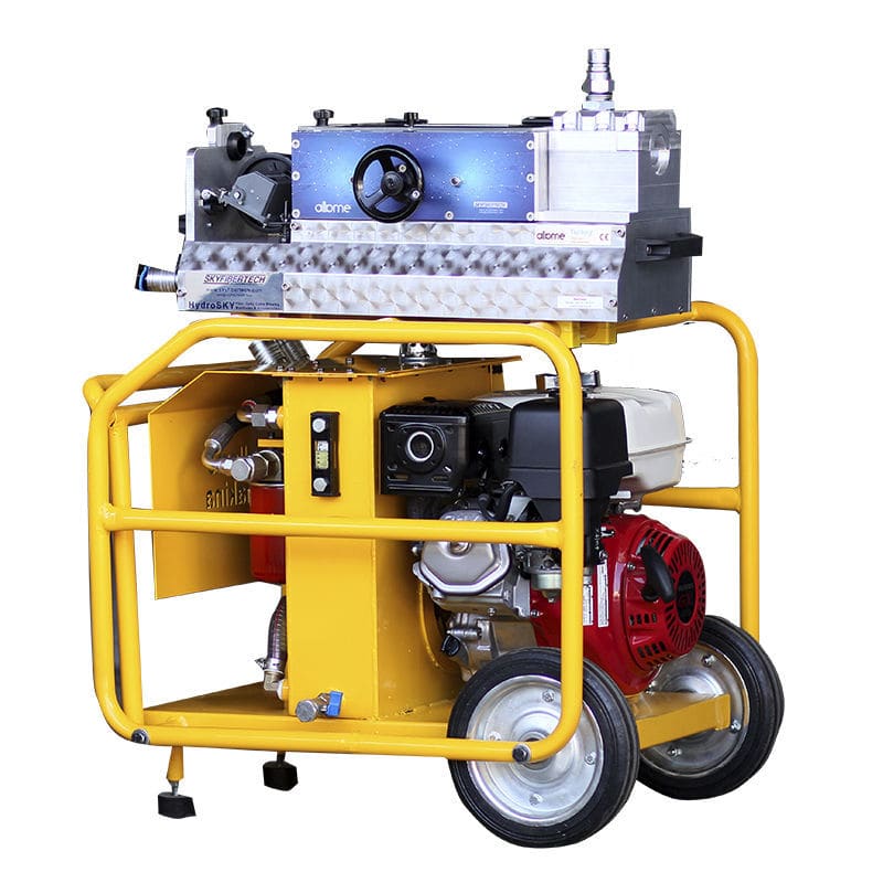 Hydraulic cable blowing machine - HydroSKY - Allame Makina - fiber optic