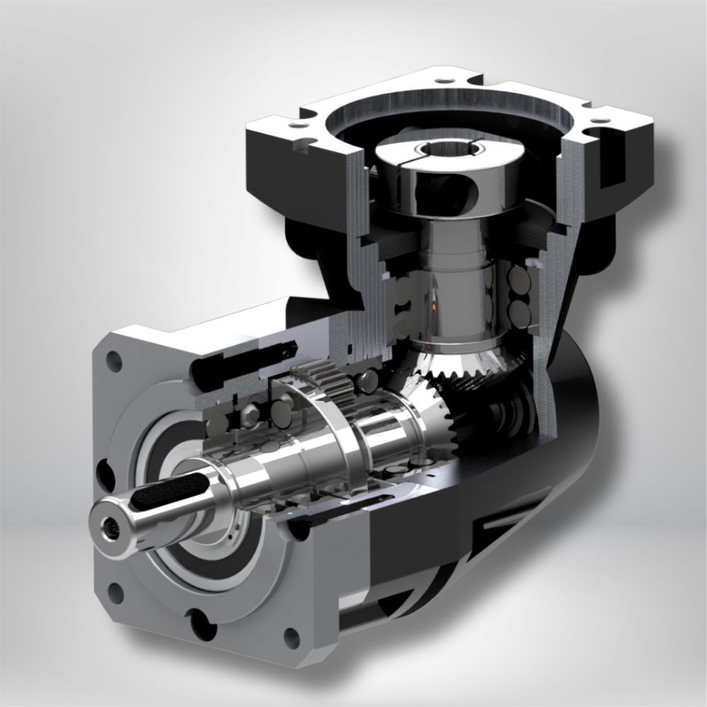 Right angle gearhead - WPS115 - Newstart Planetary Gear Boxes Co.,Ltd ...