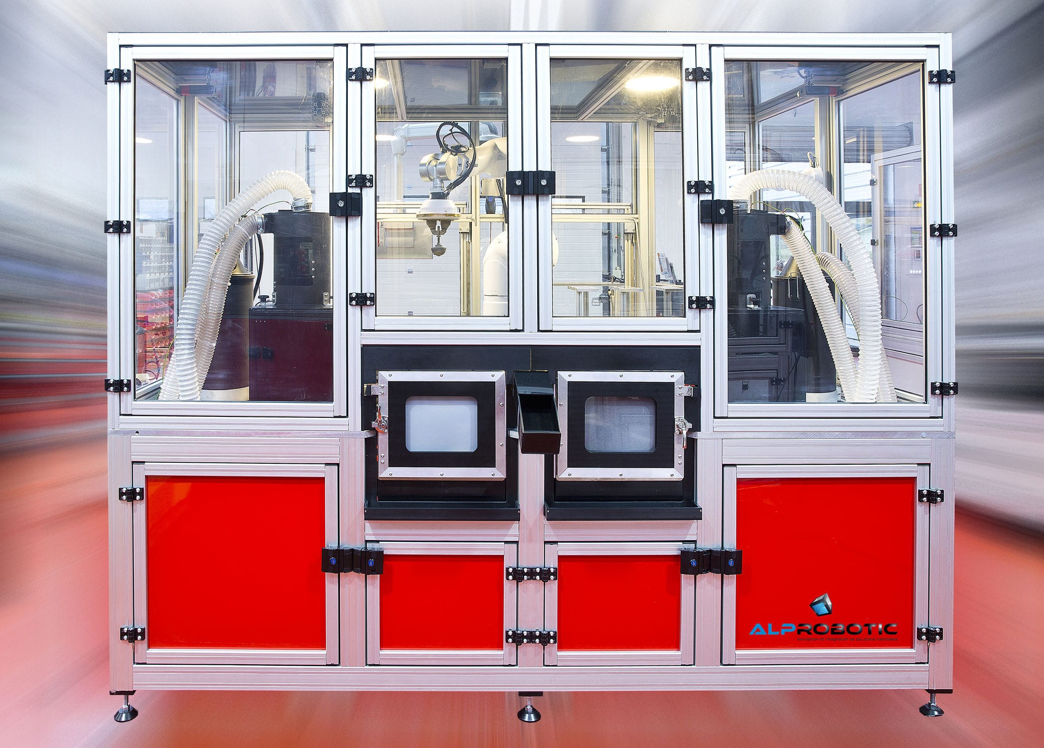 Robotic sandblasting machine ALPROBOTIC suction / for dental