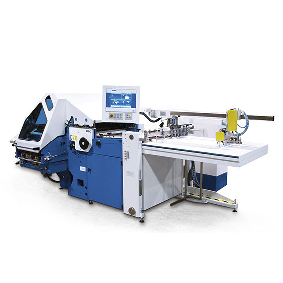 Buckle paper folding machine K70 MBOfolder cross fold / Zig Zag