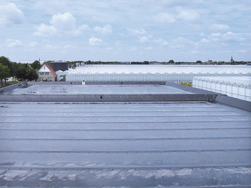 Reservoir floating cover Albers Alligator for wastewater