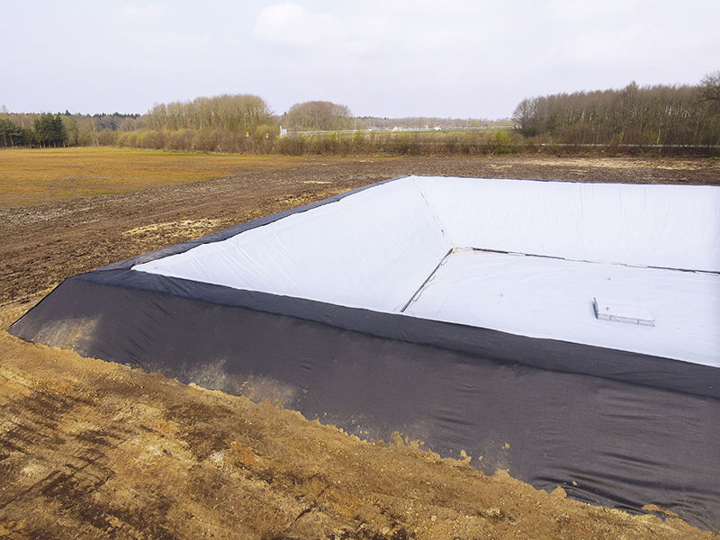 Storage tank - Albers Alligator - ballast / slurry / open