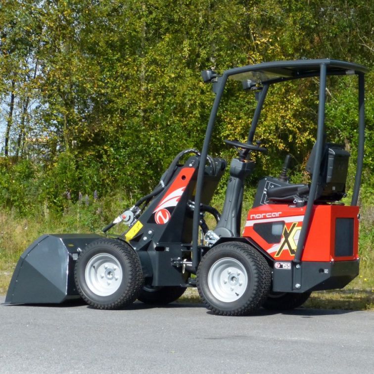 Wheeled loader - 755xc - Norcar-BSB Ab Oy - articulated / compact / for ...