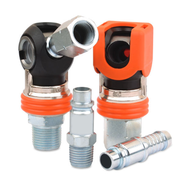 Pneumatic fitting 468 series RTC Couplings GmbH quick / nitrile