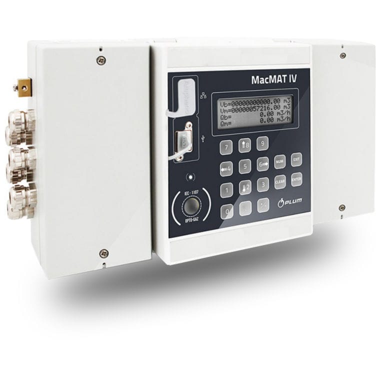 Gas flow computer - MacMAT IV - PLUM Sp z.o.o - ATEX