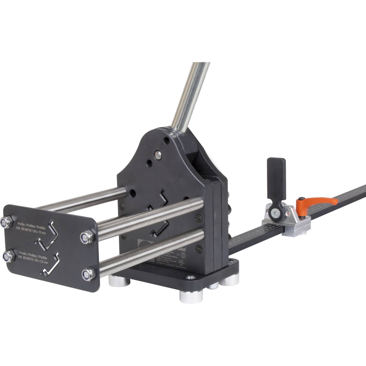 Manual Guide Din Rail Cutter for Aluminum Alloy and Steel Rail Cutting Tool 
