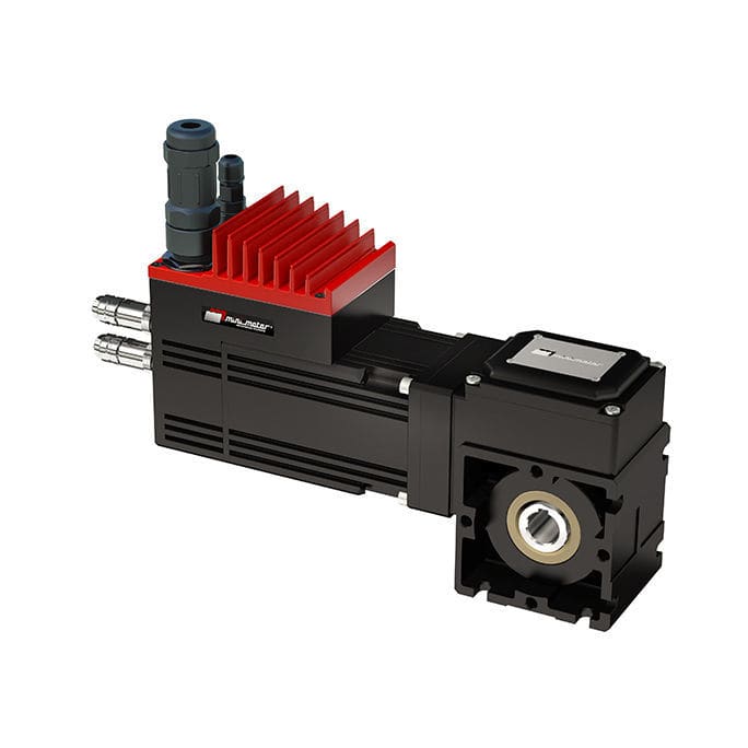 Brushless DC servogearmotor XCDBS Mini Motor SPA worm / right