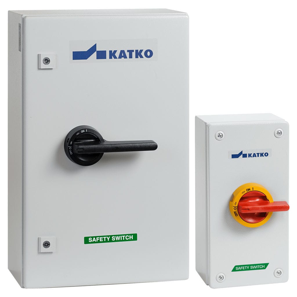 Lowvoltage disconnect switch KET 116 T3 KATKO safety / enclosed