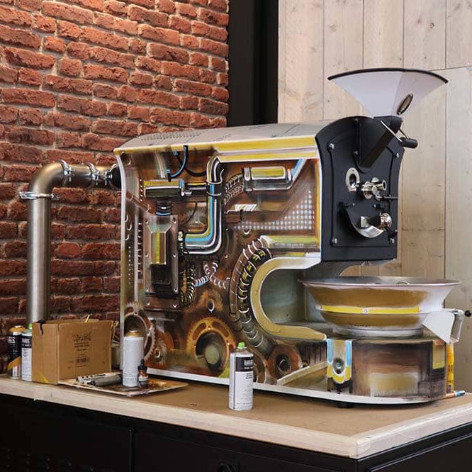 Coffee roaster - W1 series - Giesen - batch
