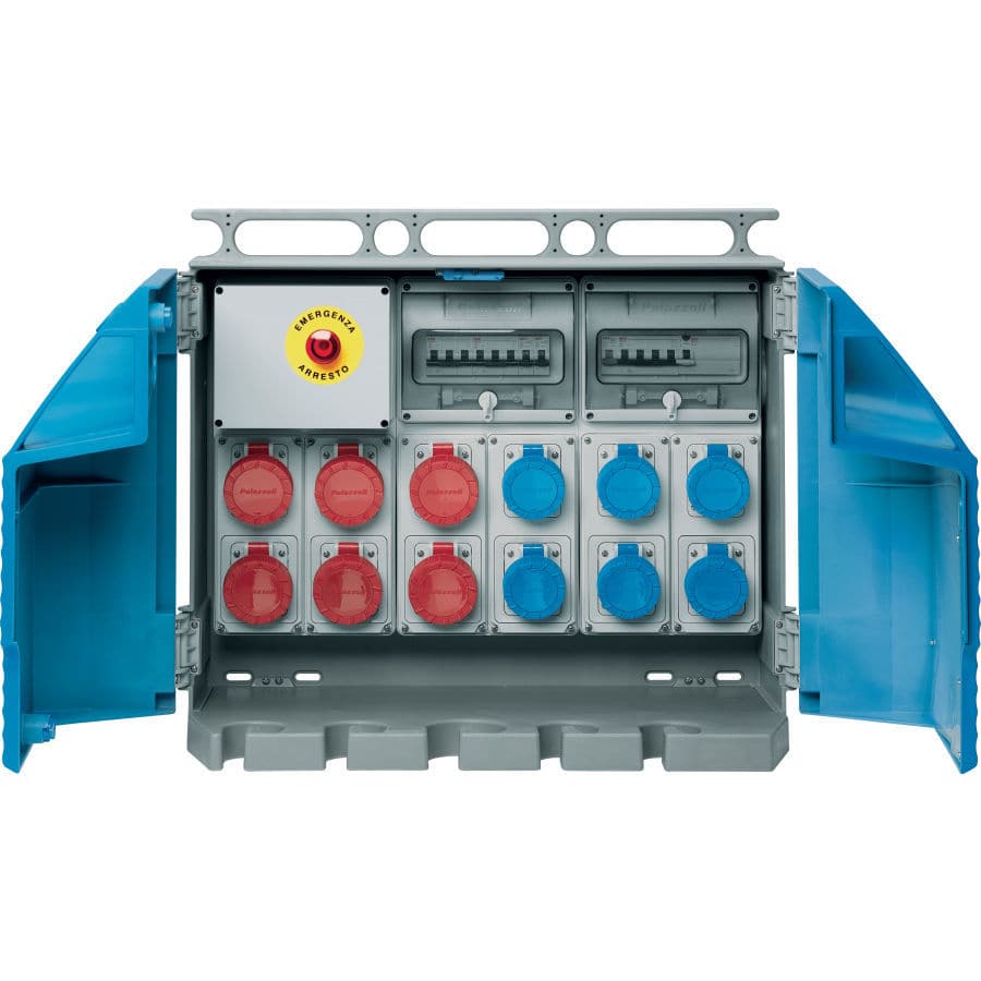 Equipped distribution panel - 610012 - Palazzoli S.p.A. - construction site
