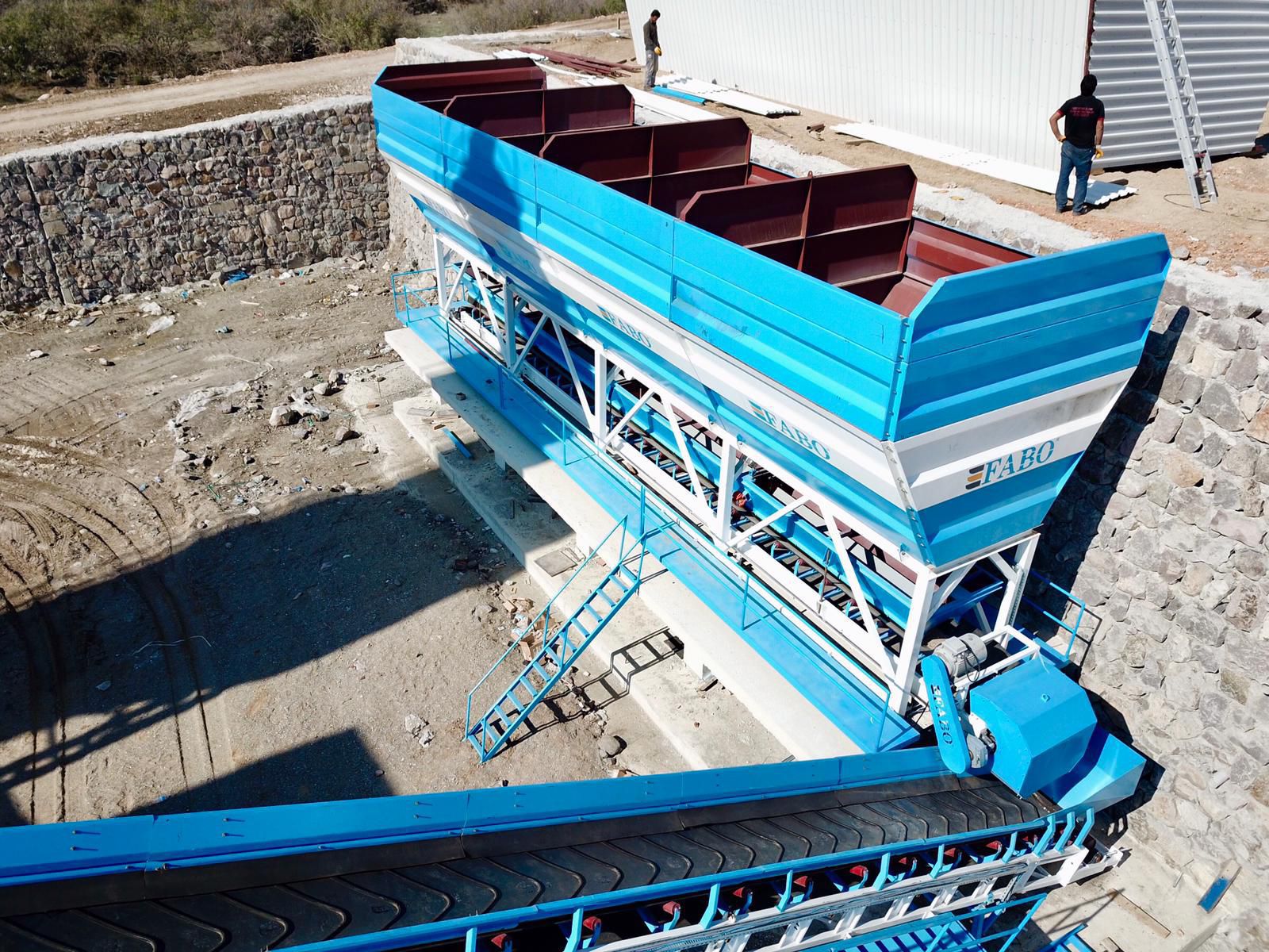 Bulk material feeder Fabo Crushing Screening & Concrete Plants