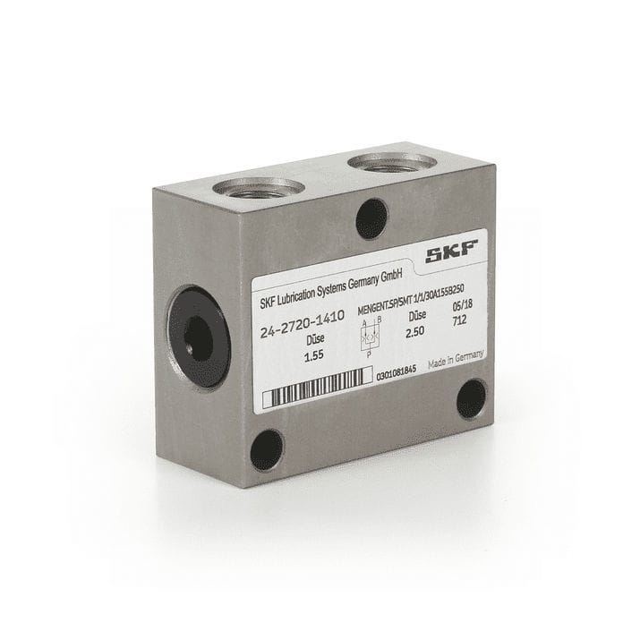 Piston flow divider - SMT 1 - SKF Lubrication Systems Germany GmbH - 2 ...