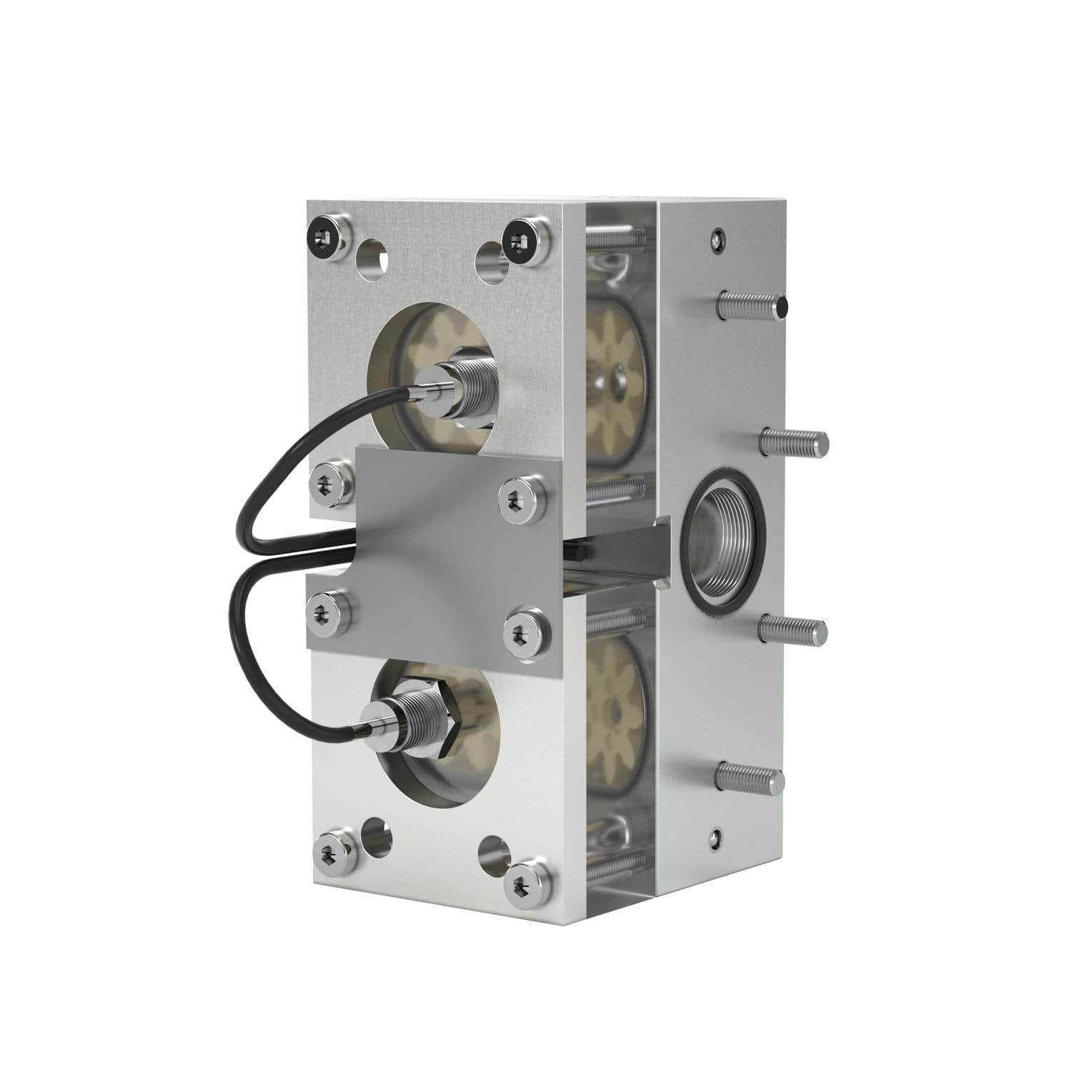 Gear flow meter SMD SKF Lincoln Automatic Lubrication Systems for oil / DN20 3/4" / DN10