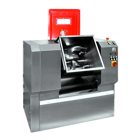 Paddle mixer MSW80 Waltcher GmbH batch / for the food industry