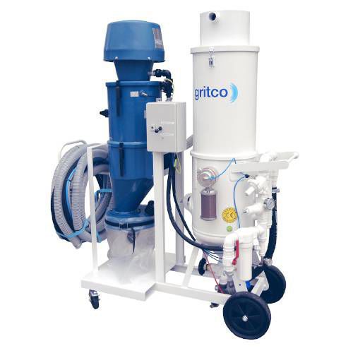 Automatic sandblasting machine VACUBLAST SERIES Gritco suction