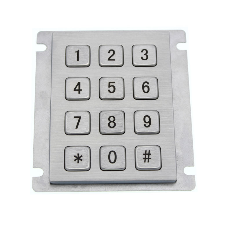 Access Control Keypad D 8208j 1 Shenzhen Davo Electronics Co Ltd 12 Key Panel Mount