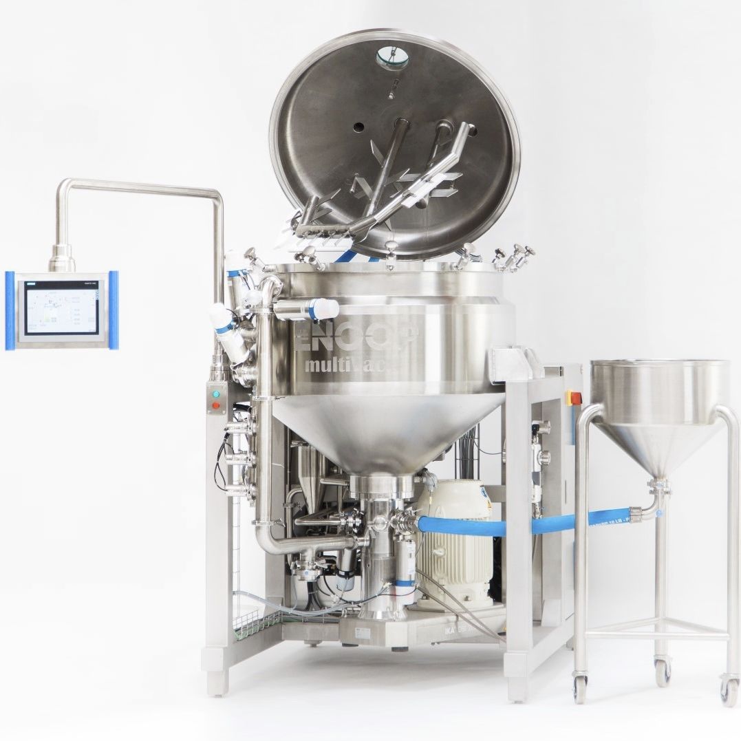 Rotorstator homogenizer multiVacH ENOOP FOOD TECH d.o.o. batch