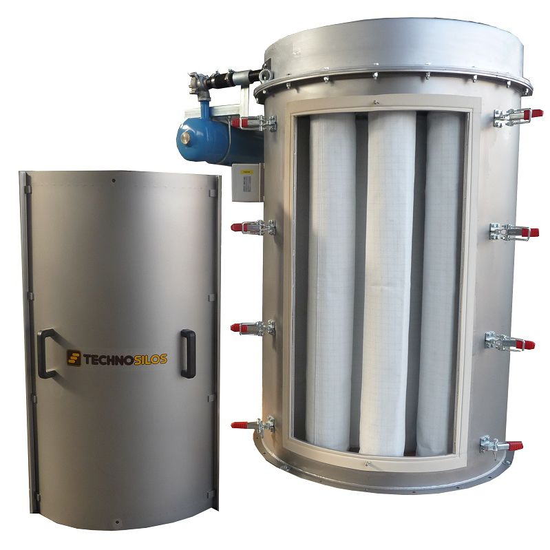 Solid filter TECHNOSILOS compressed air / cartridge / sleeve