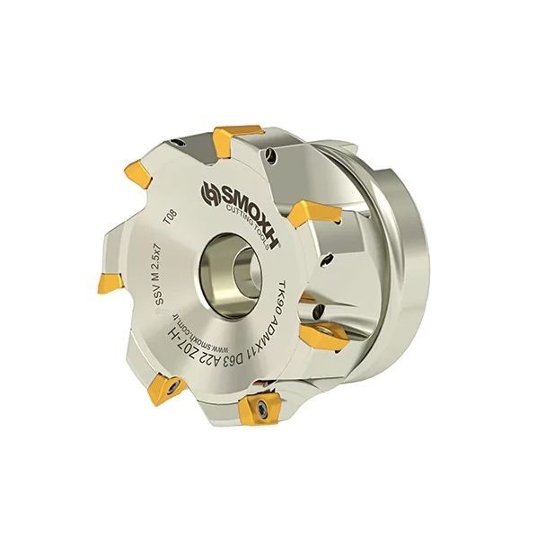 Corner rounding milling cutter TK90 ADMX11 D63 A22 Z07H SMOXH