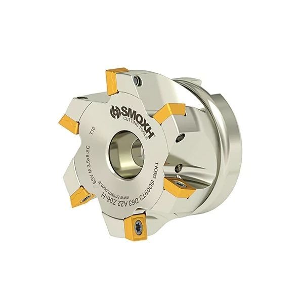 Shell-end milling cutter - TK90 SD09T3 D63 A22 Z06-H - SMOXH CUTTING ...