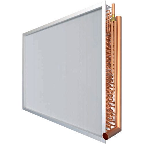 Finned tube heat exchanger Roen Est SpA water/water / aluminum