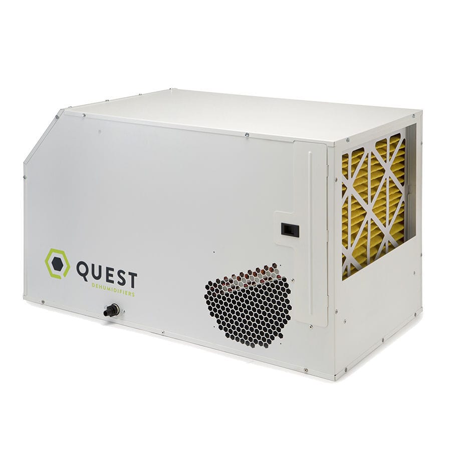Refrigerant dehumidifier DUAL 105 Quest Dehumidifiers fixed / air