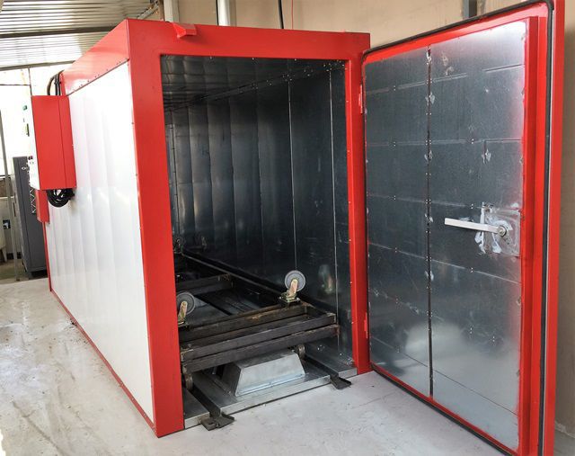 Curing oven - İSTANBUL ELECTROSTATICS - gas / compact