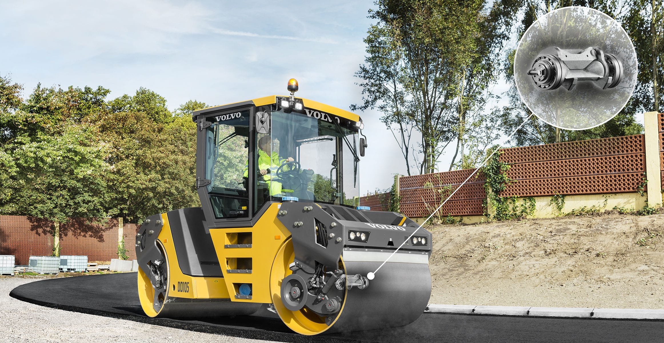 Tandem road roller - DD105 - Volvo Construction Equipment Tandem road roller - DD105 - Volvo Construction Equipment