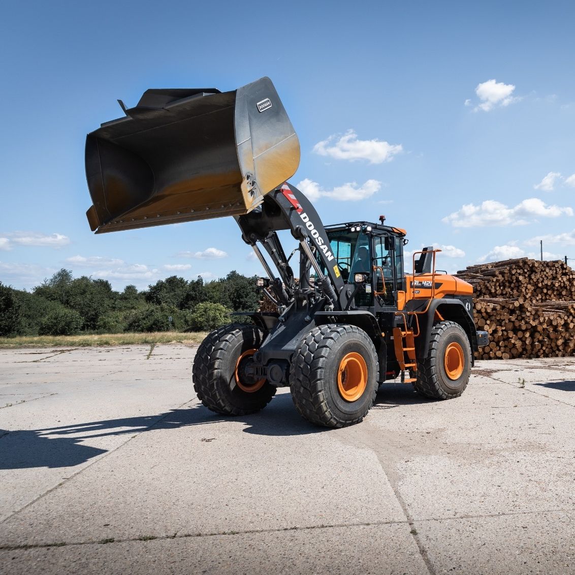 Rubbertired loader DL420CVT7 DAEWOO Construction Equipment