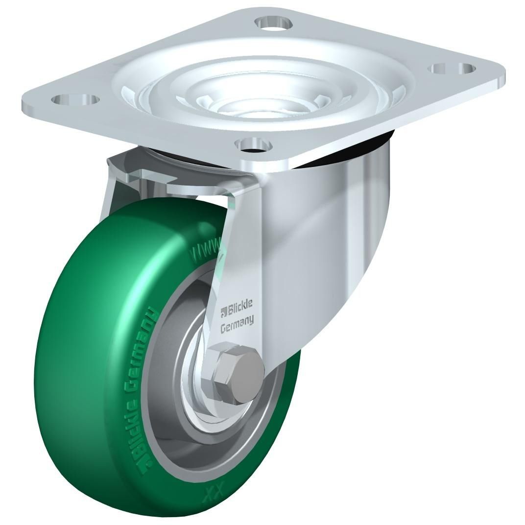 Milageto Treppensteiger Räder 2er Set - Dreieckige Rollen Für Einkaufswagen