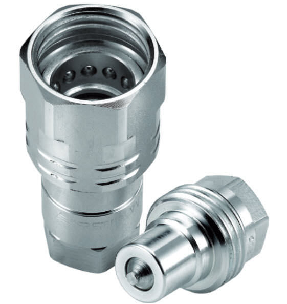 Hydraulic fitting VV series FASTER S.p.A. screwin / poppet