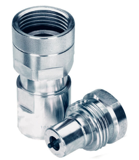 Hydraulic fitting VVS series FASTER S.p.A. screwin / high