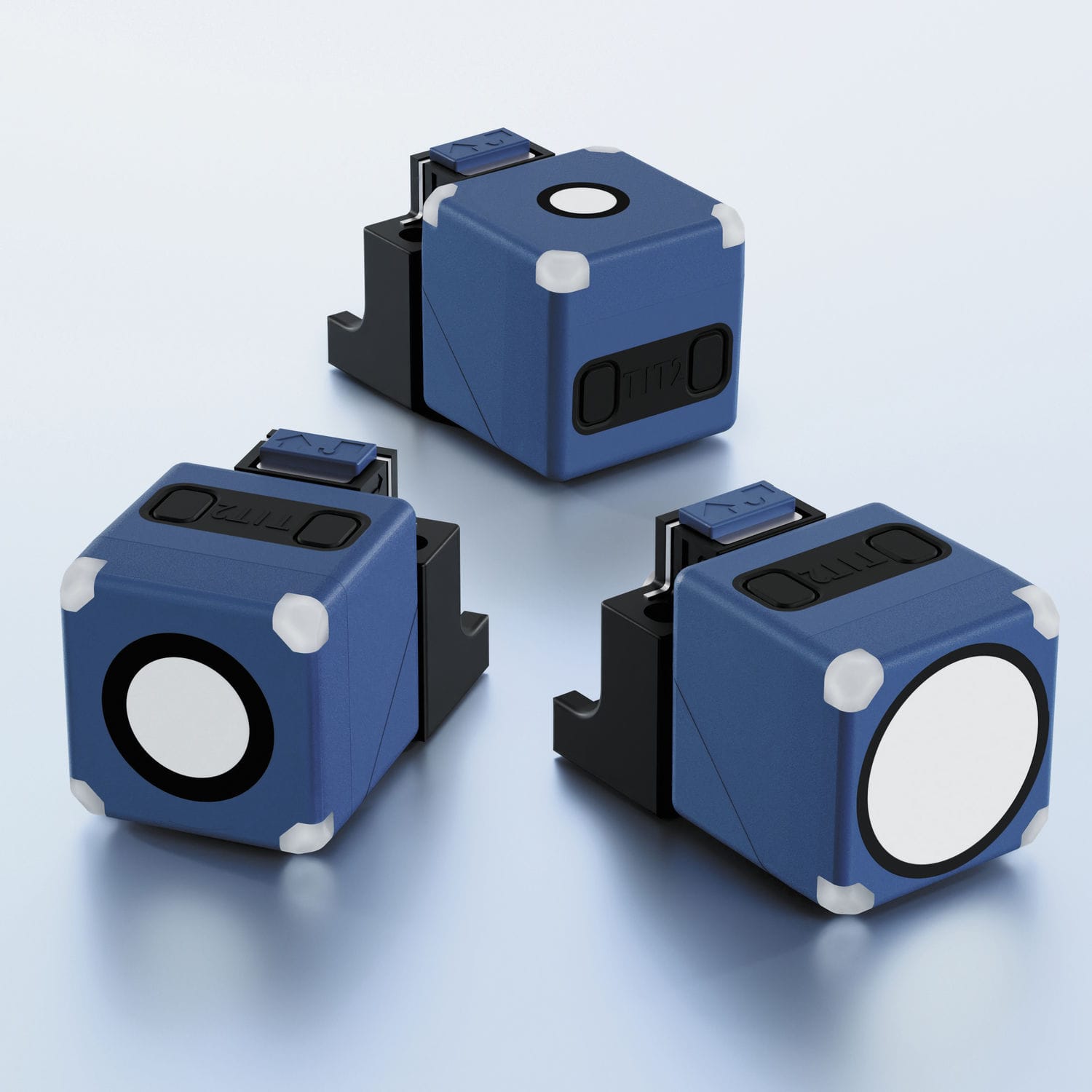 Ultrasonic distance sensor cube microsonic analog / IOLink / M12