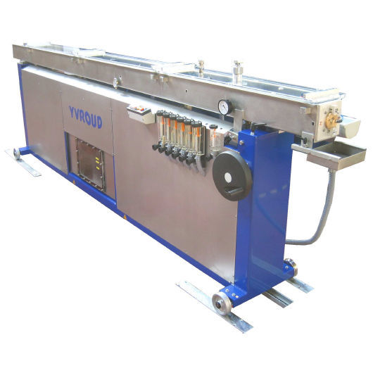 Vacuum calibration tank BC series YVROUD for pipe / for extrusion