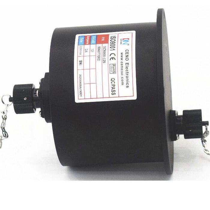 Custom slip ring ECN00012S CENO Electronics technology Co., Ltd solidshaft / industrial