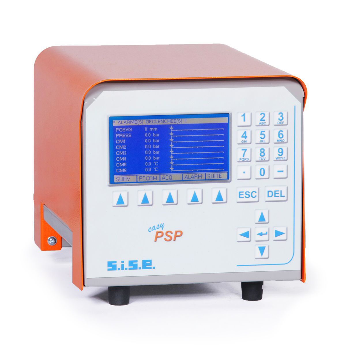 Temperature data acquisition system PSP SISE benchtop