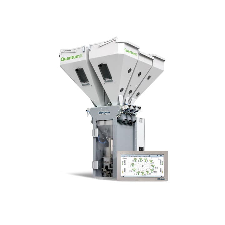 Gravimetric batch blender Quantum E Piovan lossinweight / highprecision / continuous