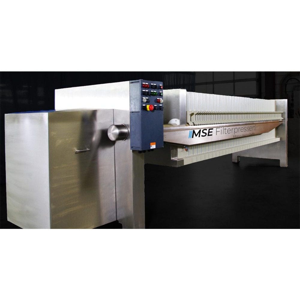 Side-beam filter press - EFP series - MSE Filterpressen GmbH - plate ...